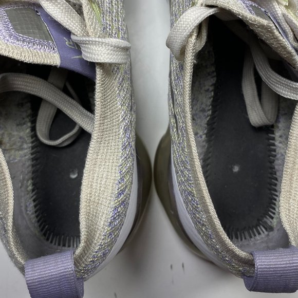 NIKE AIR VAPORMAX FLYKNIT 3 TRUE WHITE WOMENS SIZE 7.5 ** READ DESCRIPTION ** - Picture 8 of 9